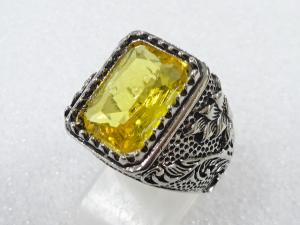 色石　指輪(21号)